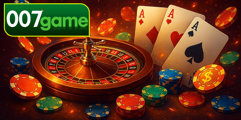 Categorias de jogo 007game disponíveis
